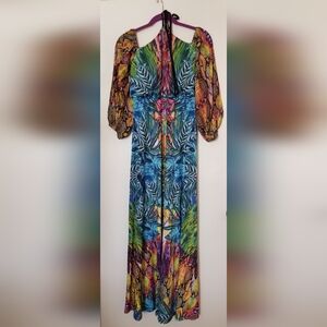 Multi color maxi dress. New without tags.  Size M
